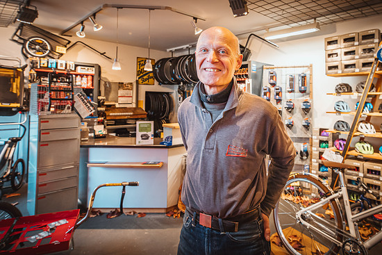 Fahrradhändler Ingo Ruhland: ein Mann mit Prinzipien
