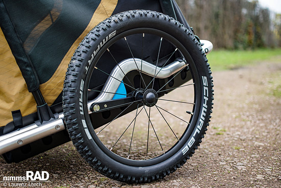 Veolo-Hundeanhänger-Test Nimms-Rad-15