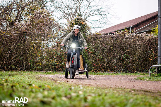 Veolo-Hundeanhänger-Test Nimms-Rad-86