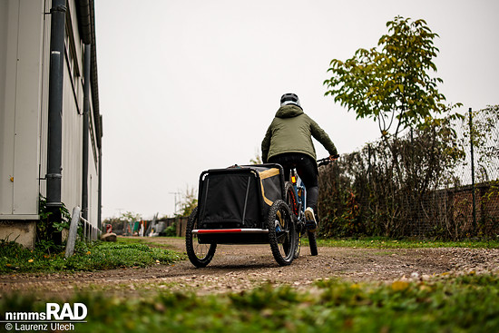 Veolo-Hundeanhänger-Test Nimms-Rad-87