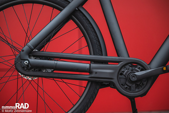 Die automatische Dreigangschaltung übernimmt Gangwechsel selbstständig und ist auf einen möglichst unkomplizierten Einsatz im urbanen Alltag ausgelegt.