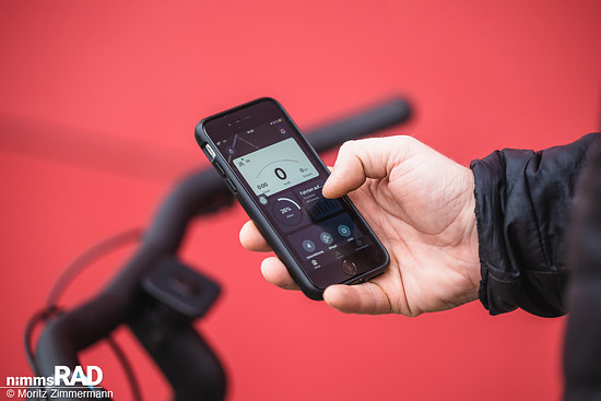 Über die VanMoof-App lassen sich Funktionen, Einstellungen und Services steuern.