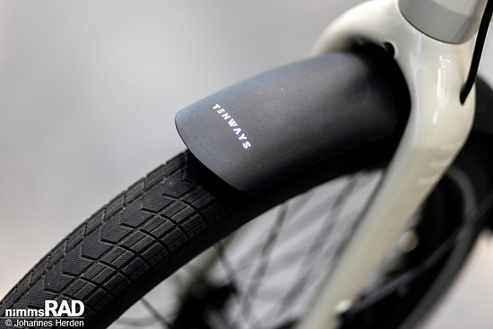 Schutzbleche sind natürlich acuh mit von der Partie.