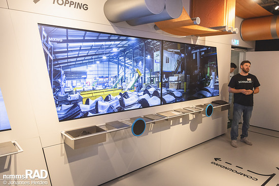 Gezeigt wurden uns neben dem Showroom auch …