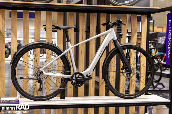 Das Bike ist optional auch als Herrenrad mit Diamantrahmen verfügbar.