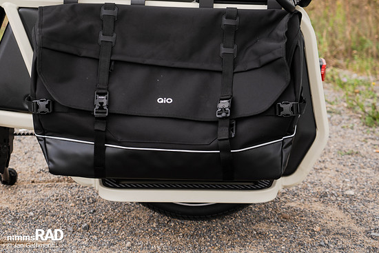 Für große Aufgaben ist  die QiO Cargo Bag Levi wie gemacht (149,95 Euro).