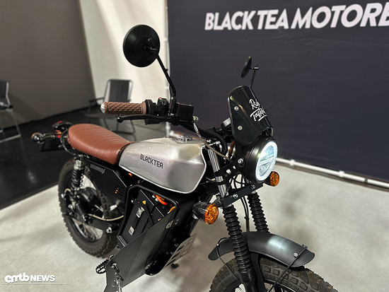 Black Tea Motorbikes aus München kombiniert Cafe Racer mit E-Antrieb